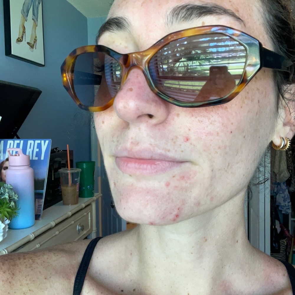 Prada sunglasses with case